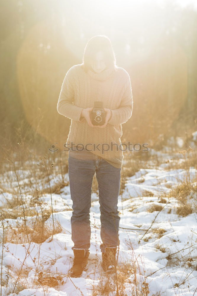 Similar – Image, Stock Photo raised head Lifestyle