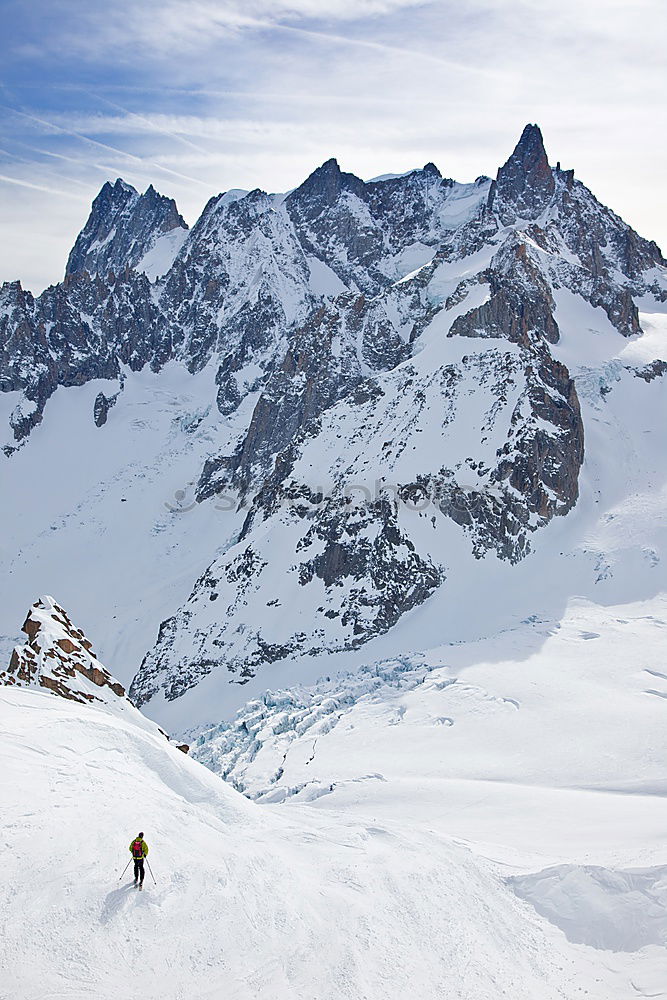 Grandes Jourasses, Vallèe blanche, Chamonix, Mont Blanc, France