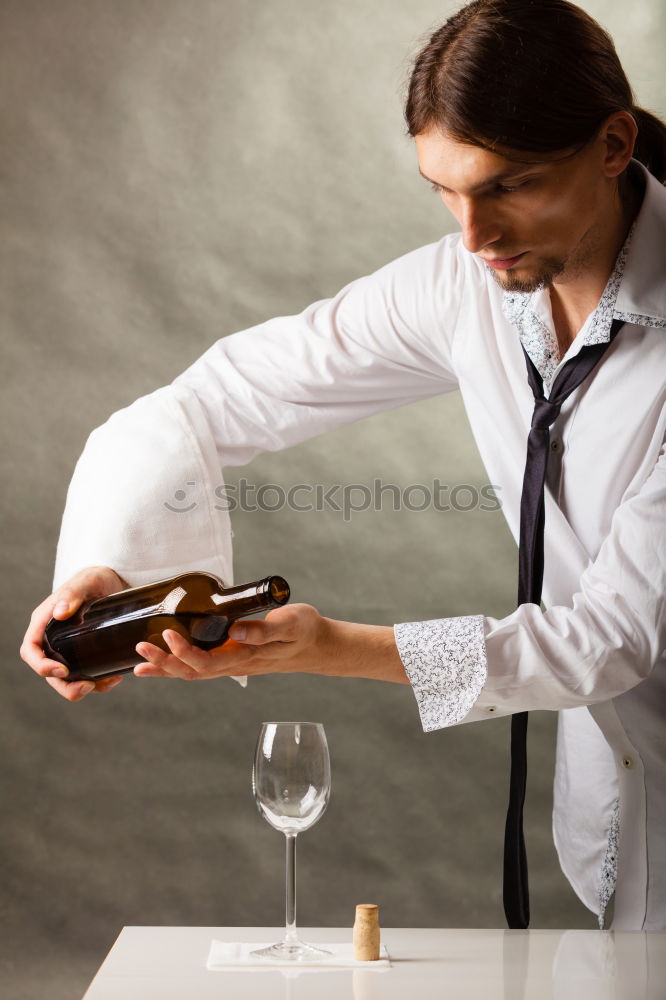 Similar – Barman is making cocktail at night club