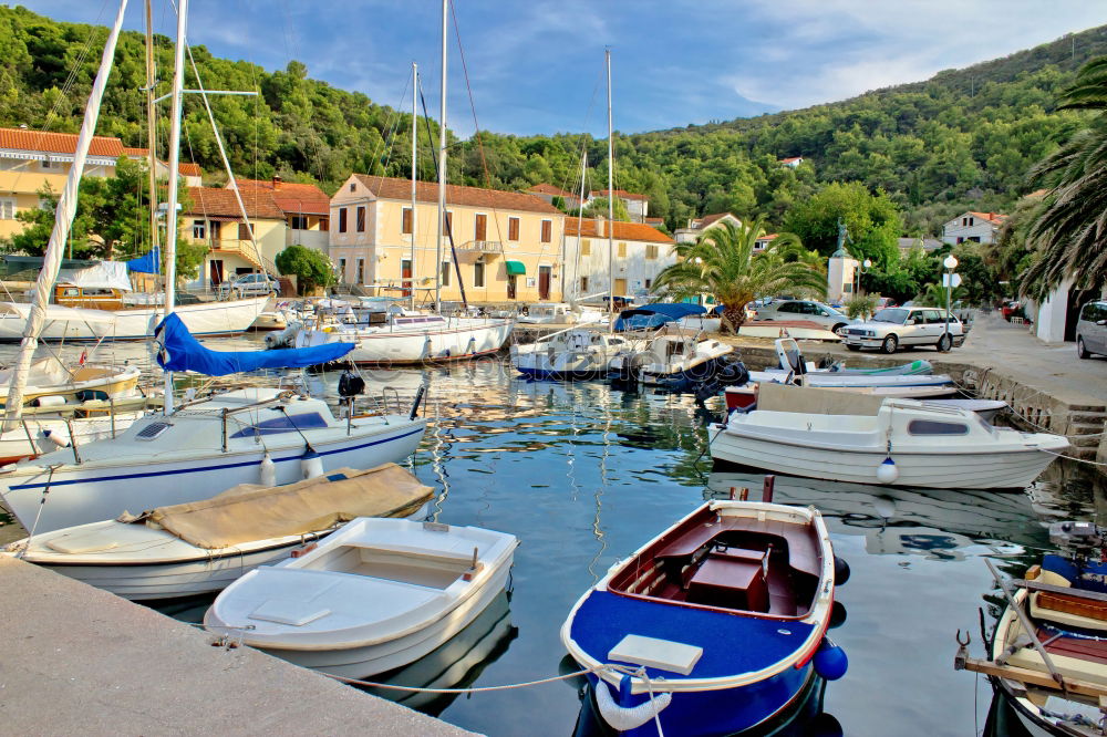 Similar – Lake Garda Fishing port