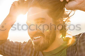Similar – Image, Stock Photo Young black man wearing casual clothes and sunglasses outdoors