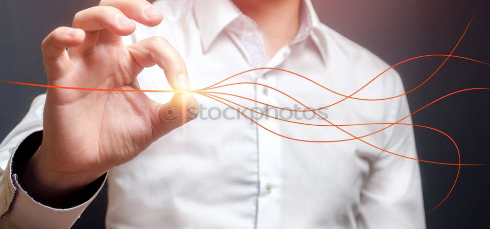 Image, Stock Photo Young woman with surgery mask holding a syringe