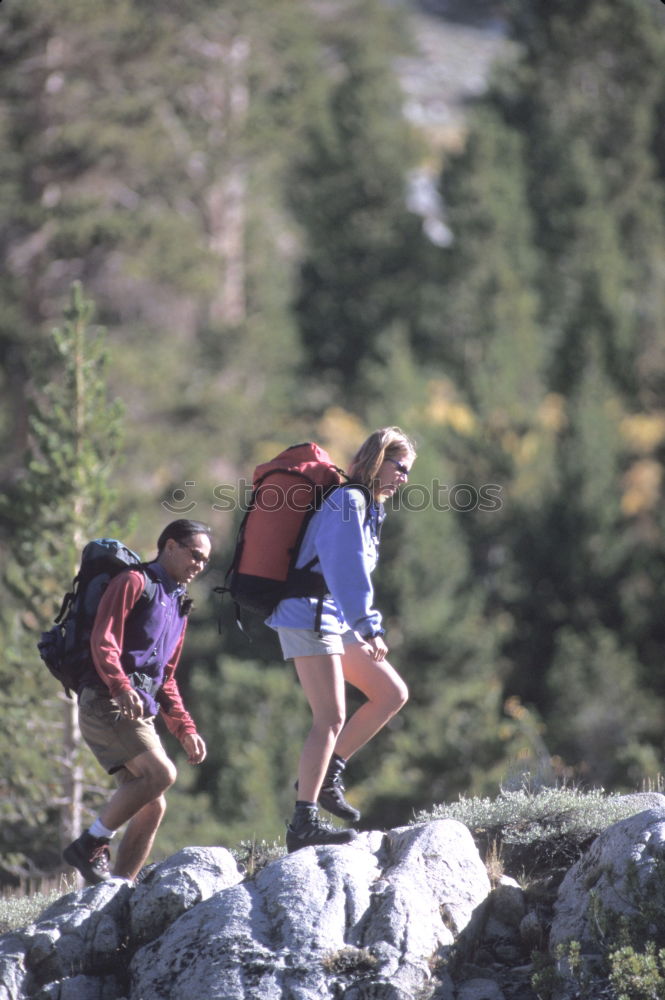 Similar – Ascent to the Mindelheimer Hütte. Photo: Alexander Hauk