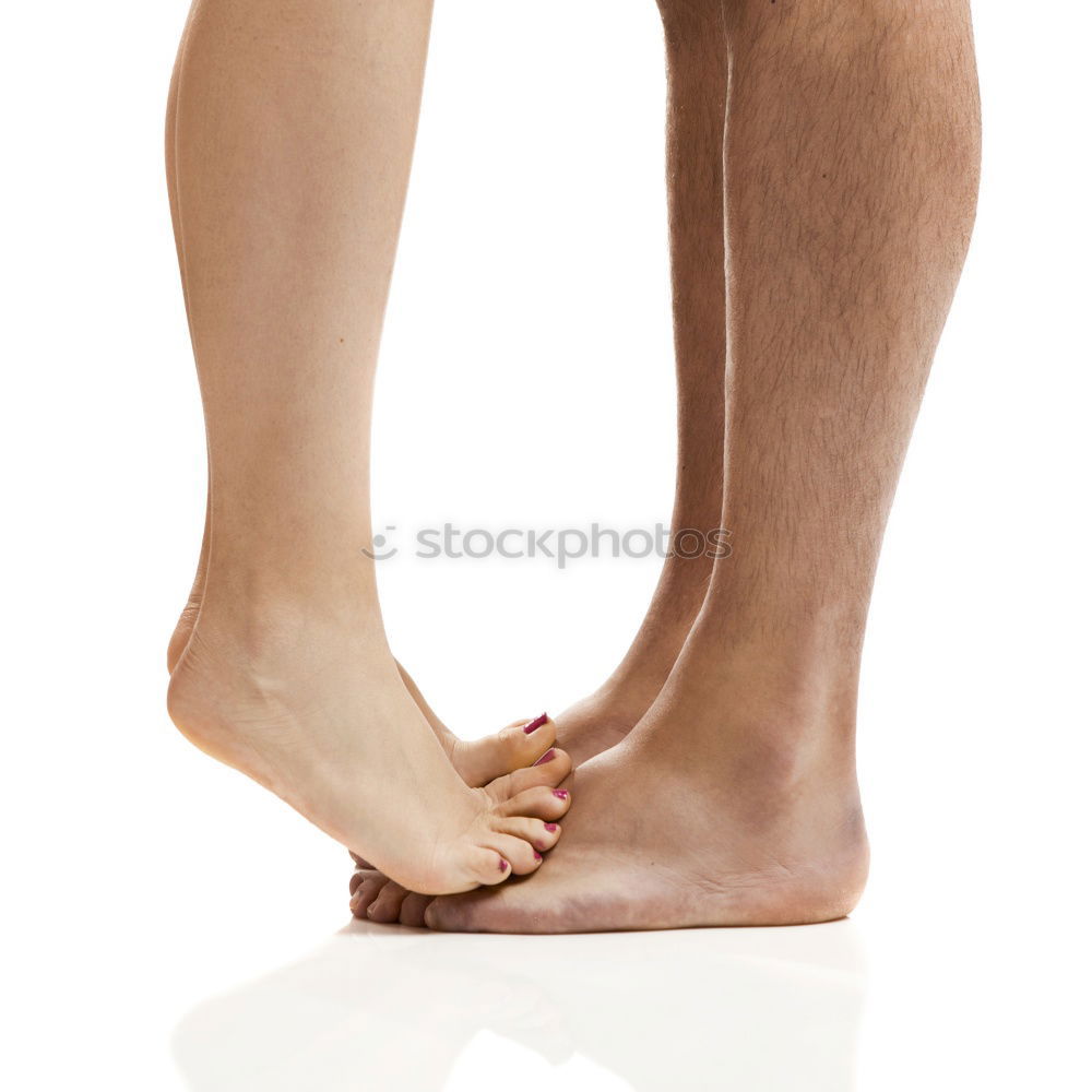 Similar – Image, Stock Photo ankle Personal hygiene