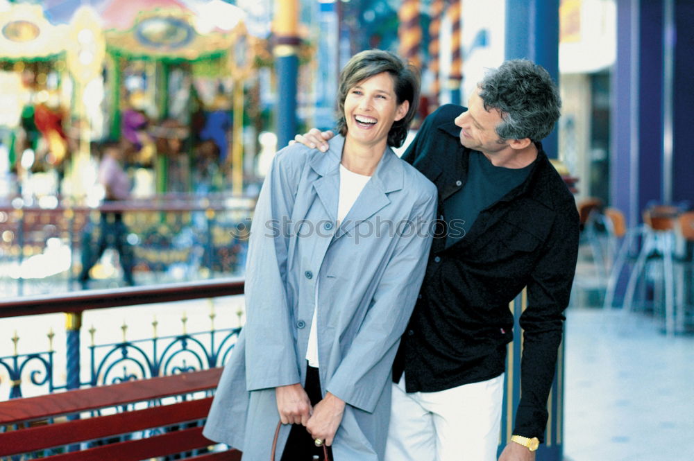 Similar – Image, Stock Photo Stylish couple with a tablet