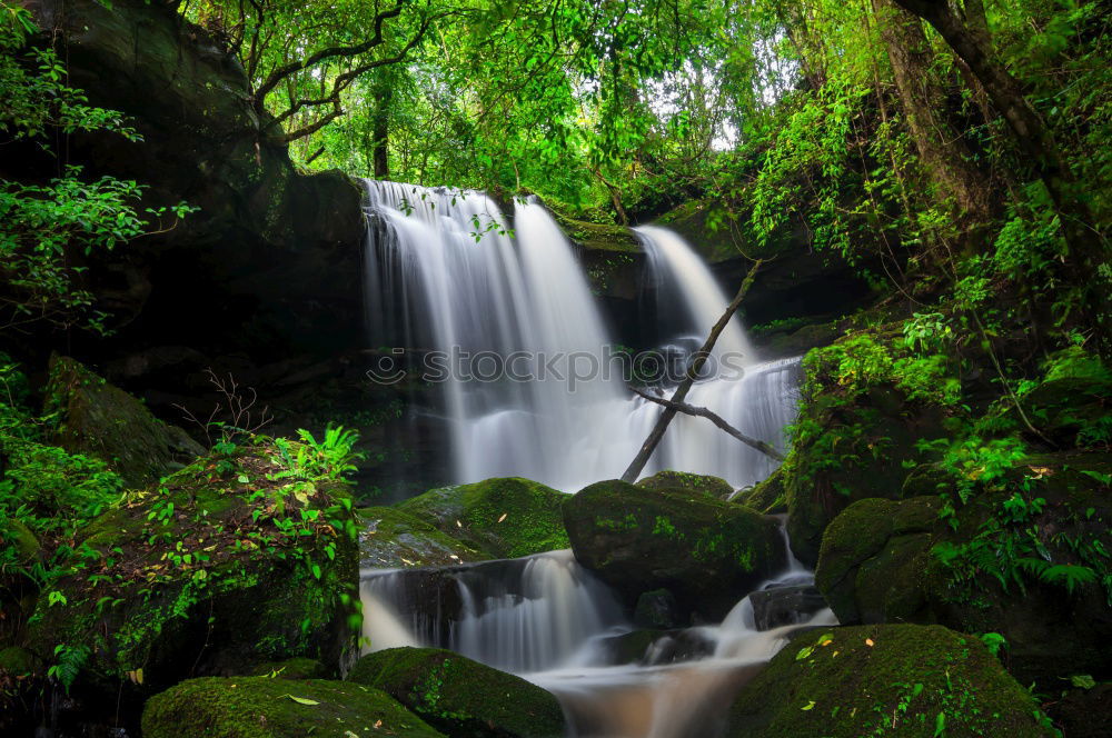 Similar – Kleiner Wasserfall