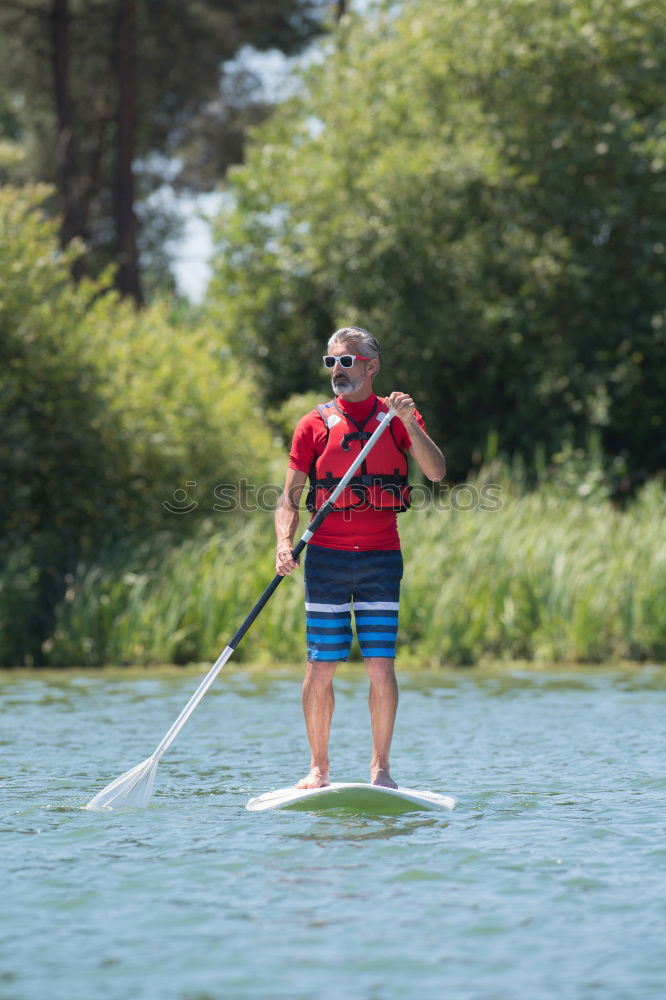 Similar – Image, Stock Photo chilly Beach Lake Summer