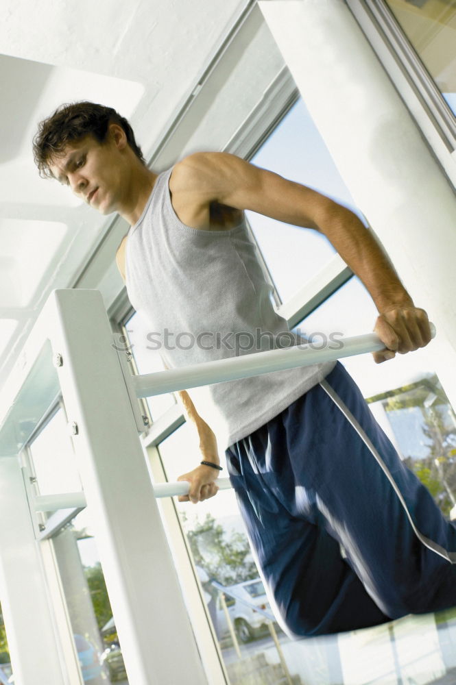 woman runner stretching outdoors