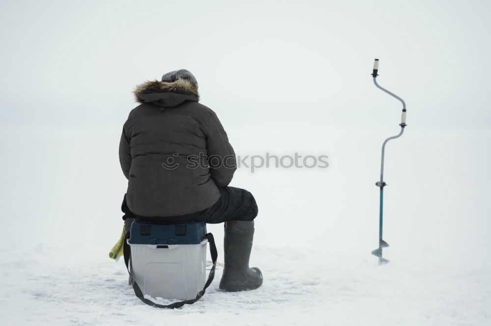 Similar – Foto Bild EIS FISCHEN BAIKAL Angeln