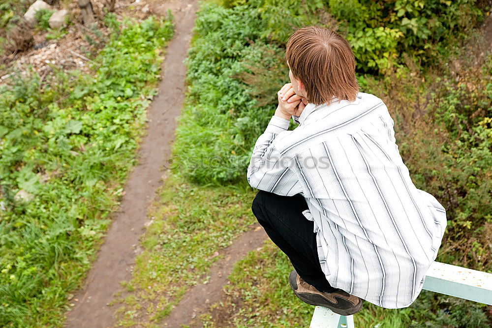 Image, Stock Photo waiting. Contentment