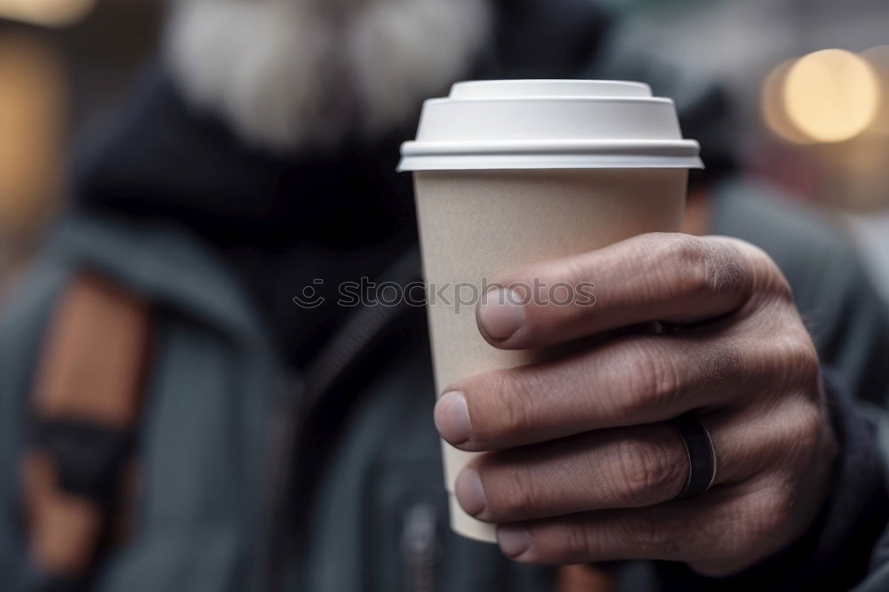 Similar – Image, Stock Photo Red nails Beverage