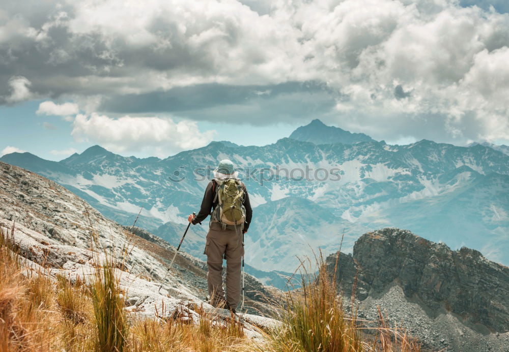 Similar – Image, Stock Photo into the mountains