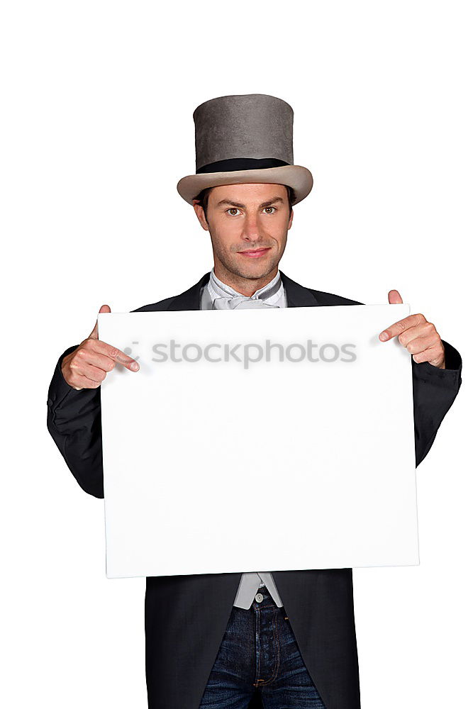 Similar – Image, Stock Photo business as usual Man