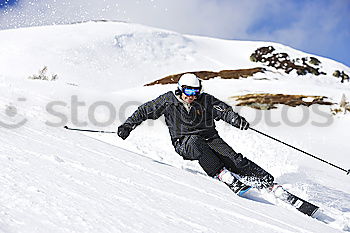 Similar – Image, Stock Photo Skier 1 Sports