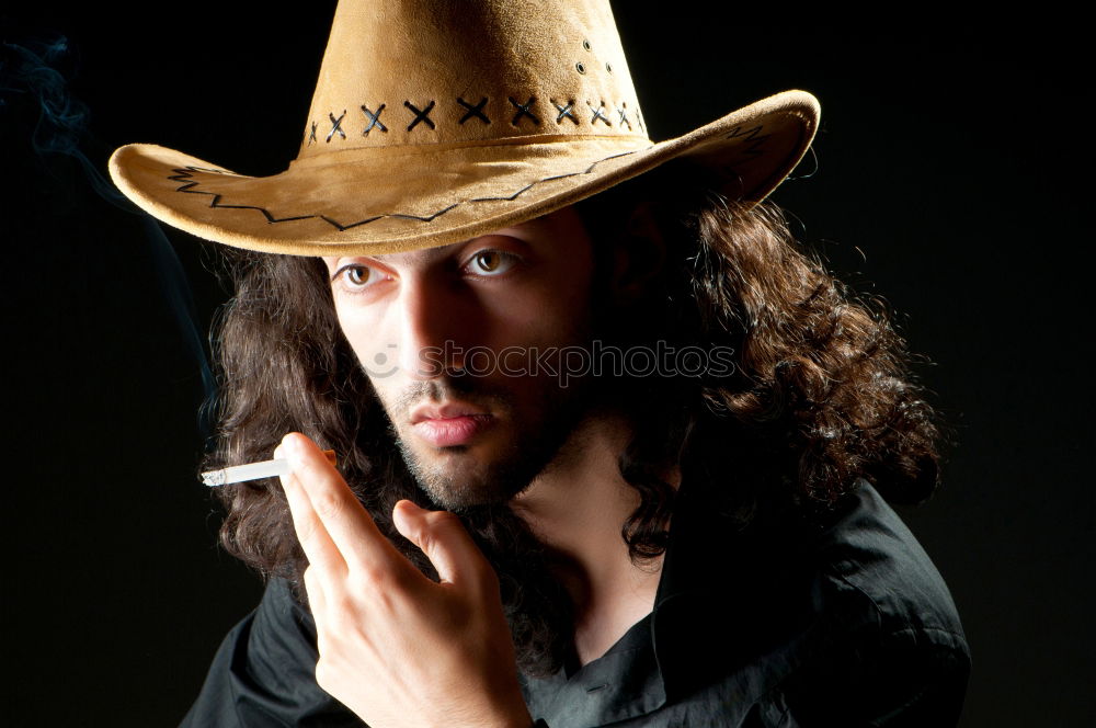 Similar – Image, Stock Photo Chillin B. Cigarette