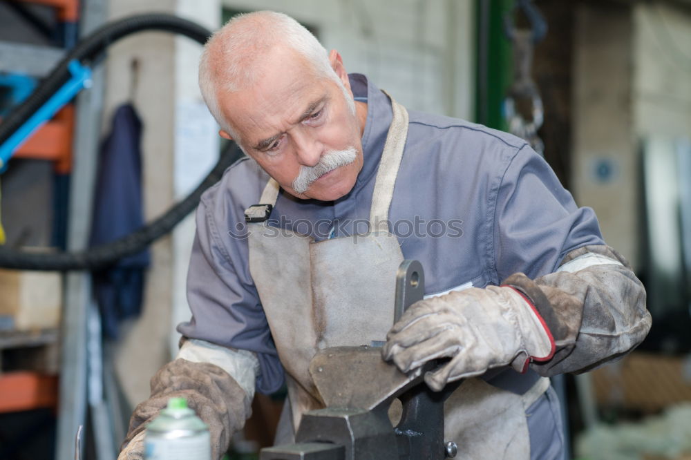 Similar – Professional carpenter at work.