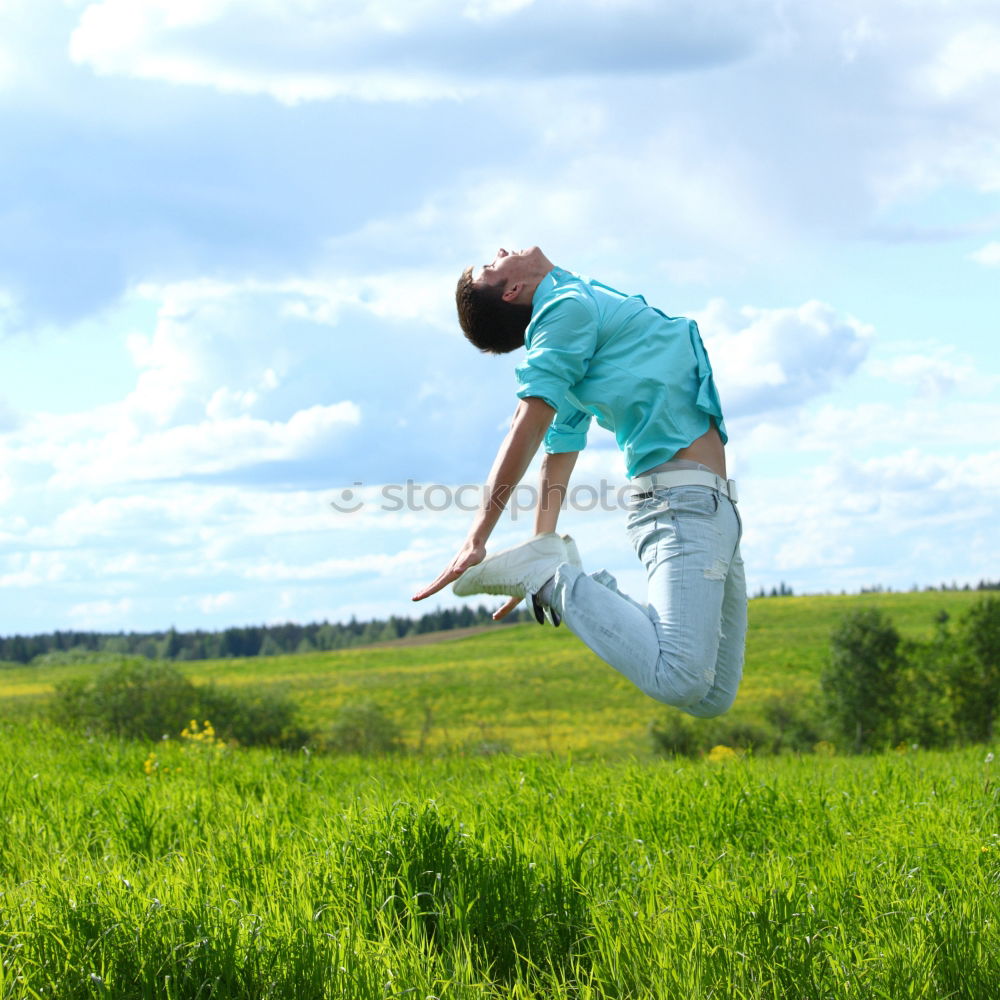 Similar – Zeit zum Aufstehen! Yoga