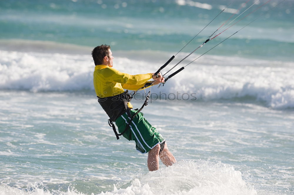 Similar – kite boarding Kiting Ocean