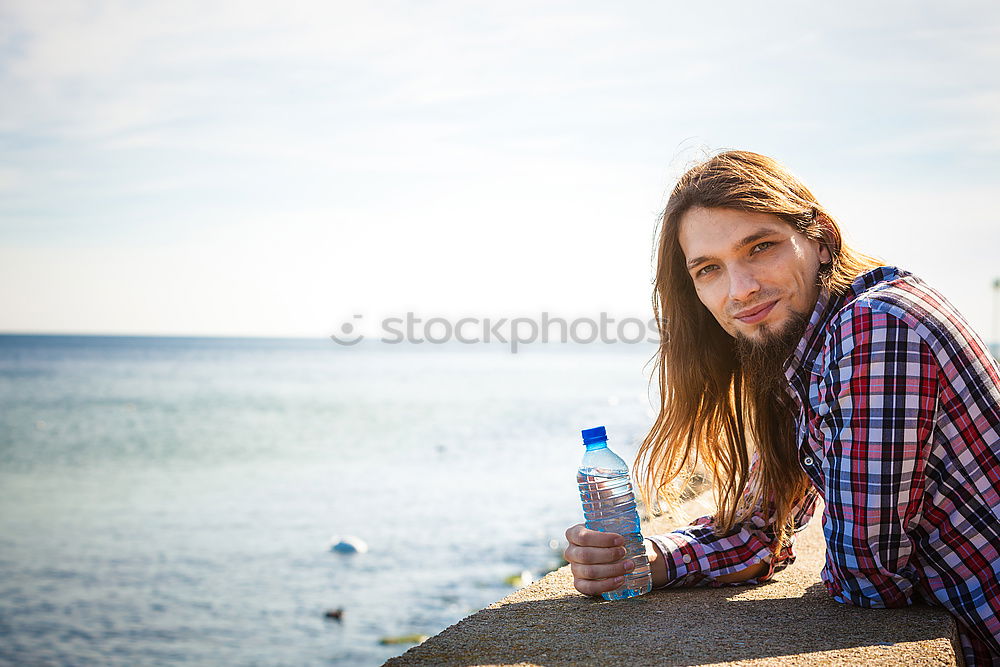 Girl with coffee cup