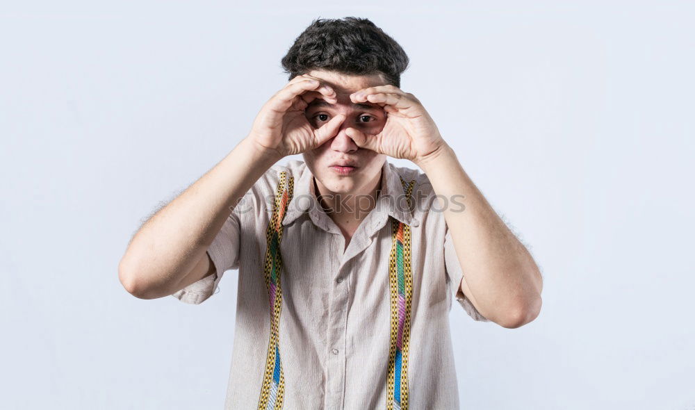 Similar – Image, Stock Photo Business man hanging with the tie