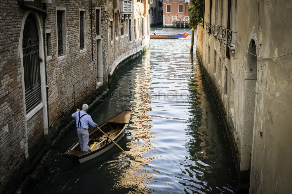 Similar – Image, Stock Photo Canal in Venice