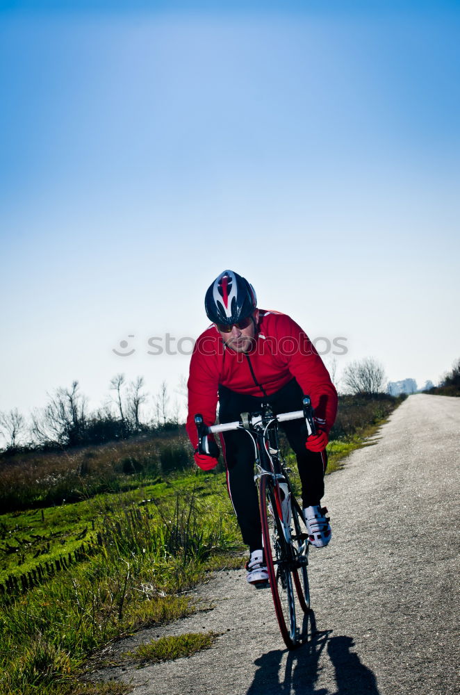 Image, Stock Photo Lucky Luke Bicycle Light