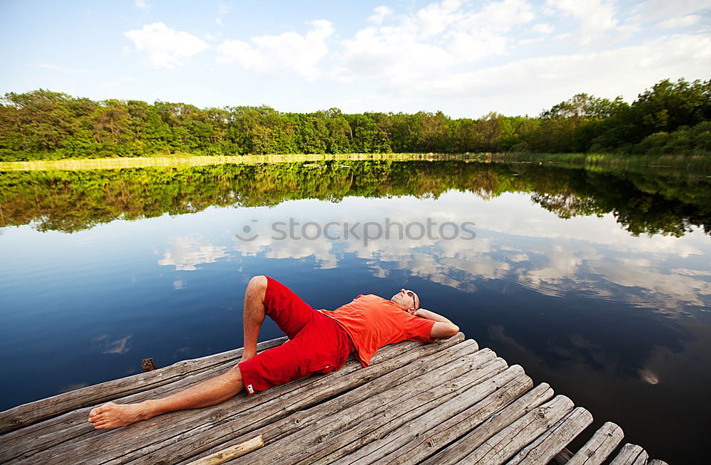 Similar – vondelpark Lake Park Green