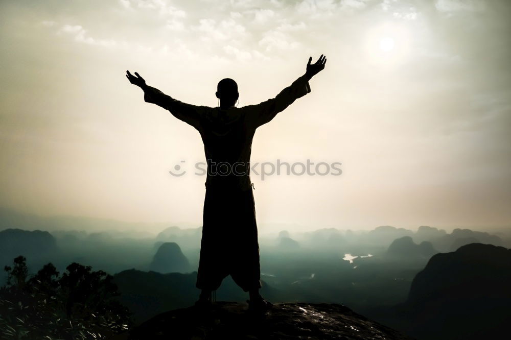 Image, Stock Photo Just a minute. Human being