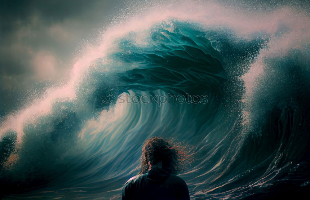 Similar – Image, Stock Photo #AS# Wave Nature Elements