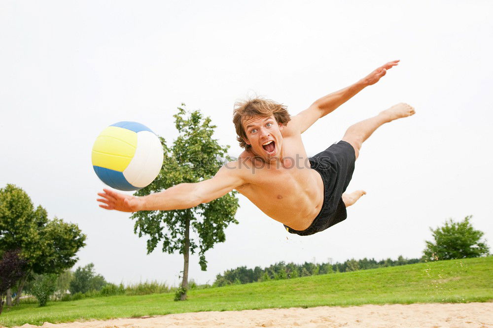 Similar – Image, Stock Photo beach volleyball Ball