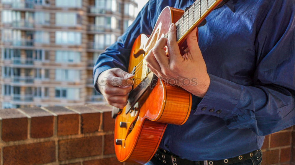 Similar – Image, Stock Photo Crop friends singing in nature