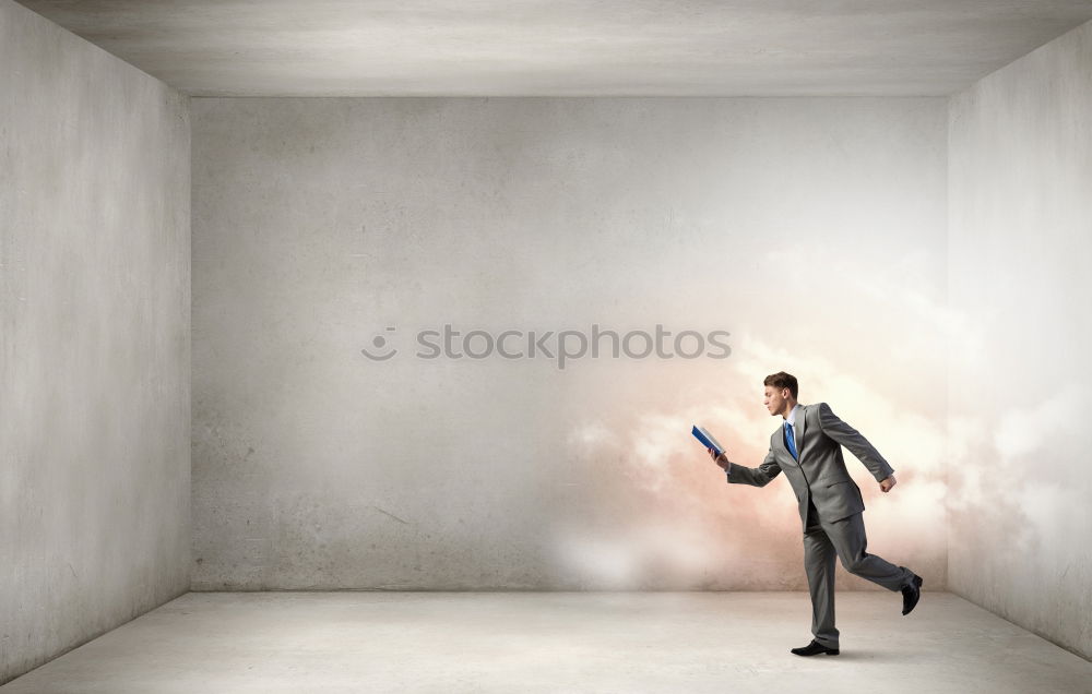 Similar – Image, Stock Photo . Man Lamp