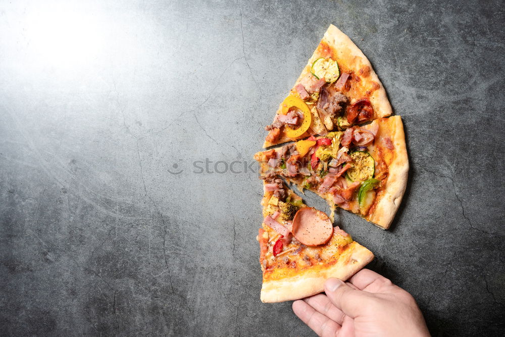 Similar – Vegetarian pizza slice