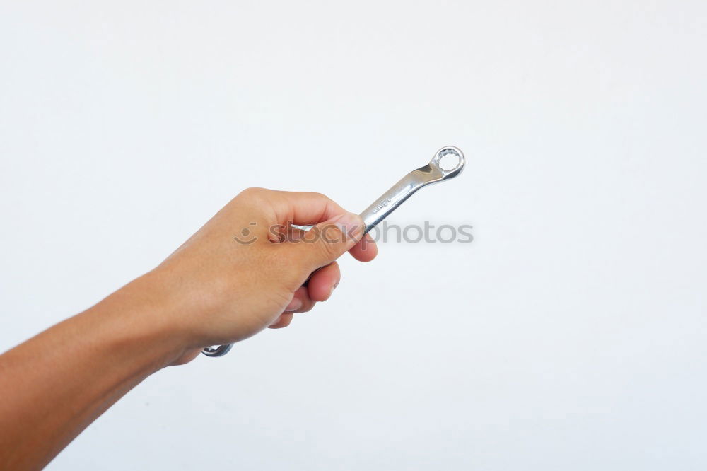 Similar – Image, Stock Photo scissors Hand Fingers