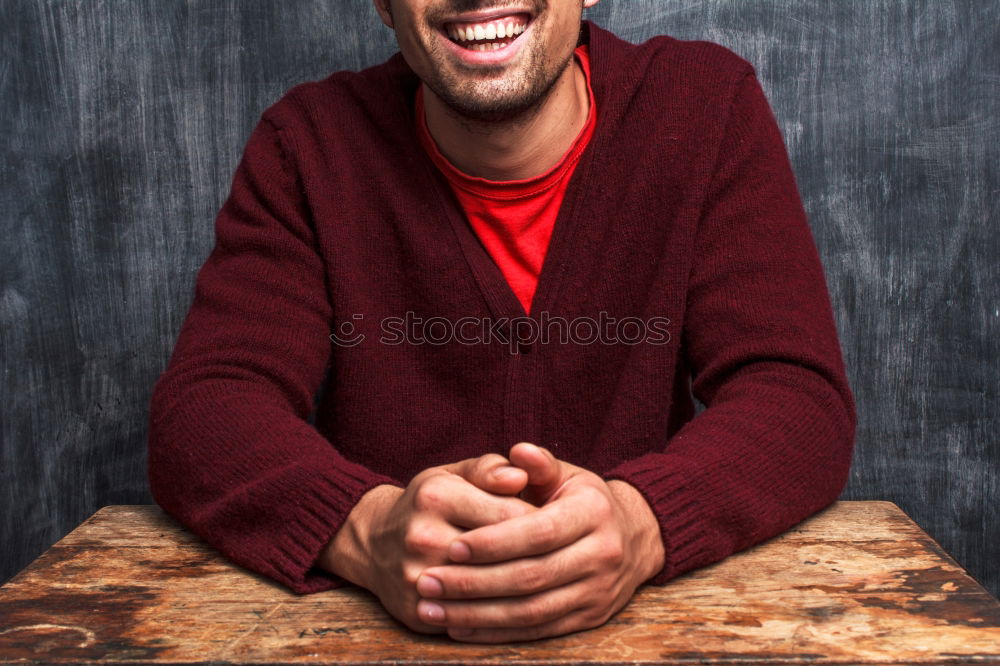 Similar – Image, Stock Photo Urban young man (78)