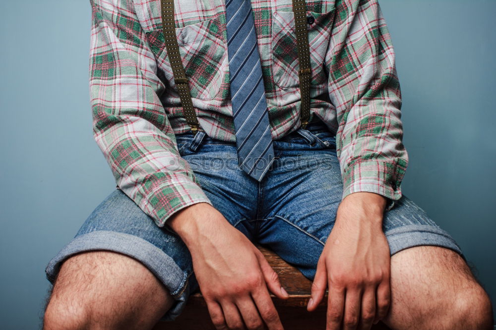 Similar – Young man in urban background wearing casual clothes