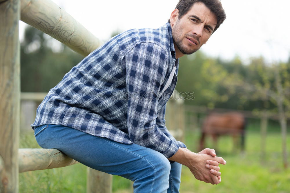 Similar – Image, Stock Photo Man with sunglasses