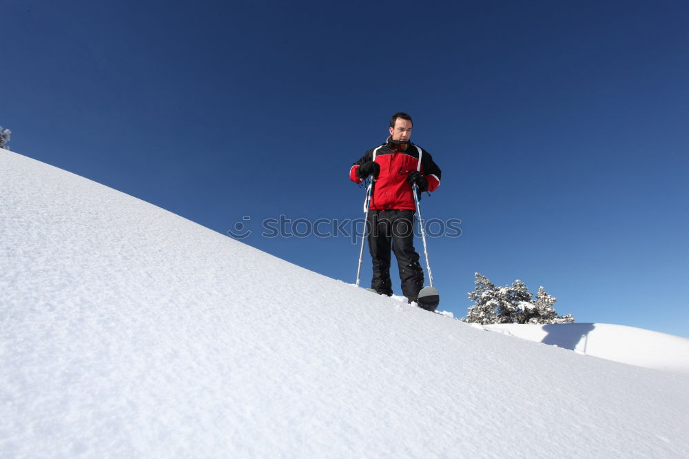 Similar – Image, Stock Photo Tourers. Freeriders.