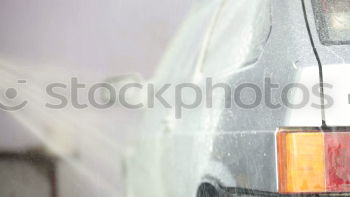 Similar – Man sleeping in vintage car