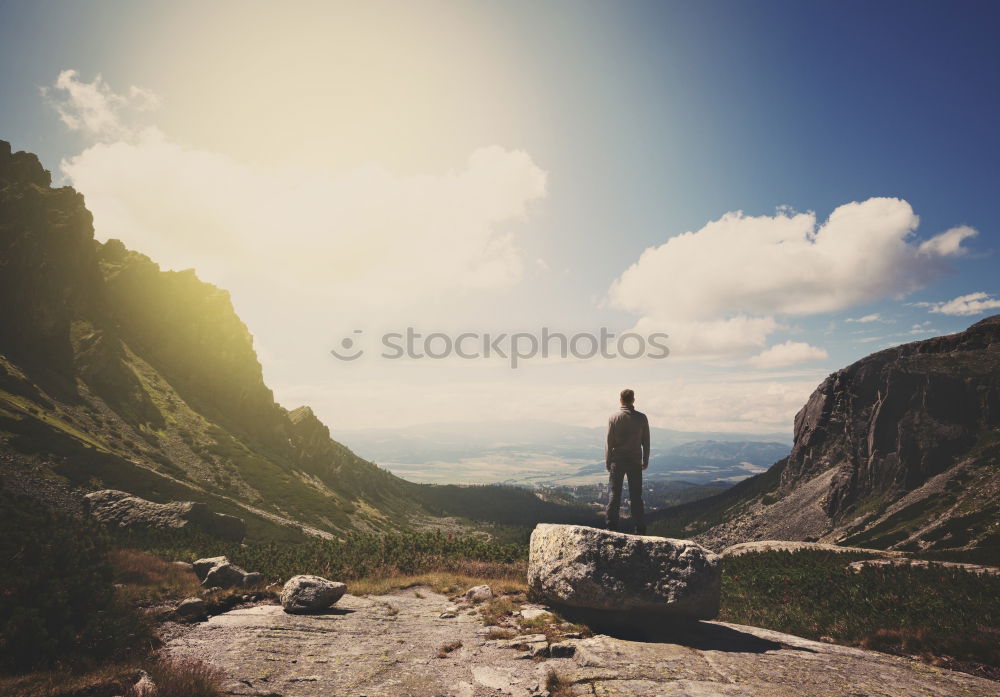 Image, Stock Photo Little Adams Peak