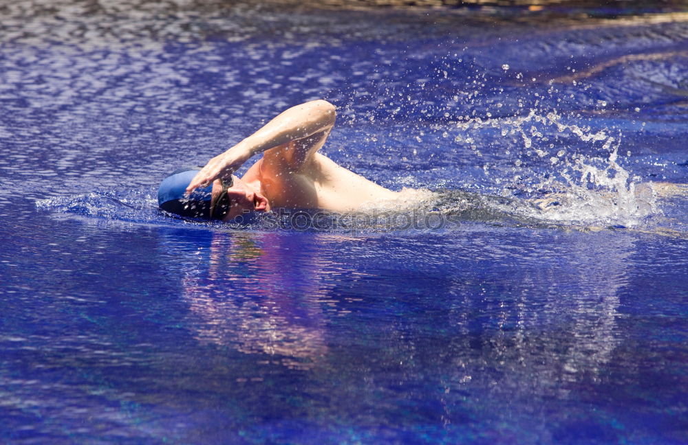 Similar – Image, Stock Photo and bye … Swimming pool