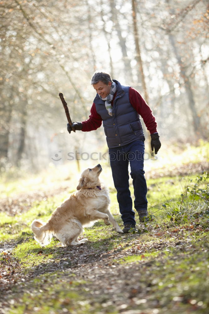 Image, Stock Photo stroll Life Well-being