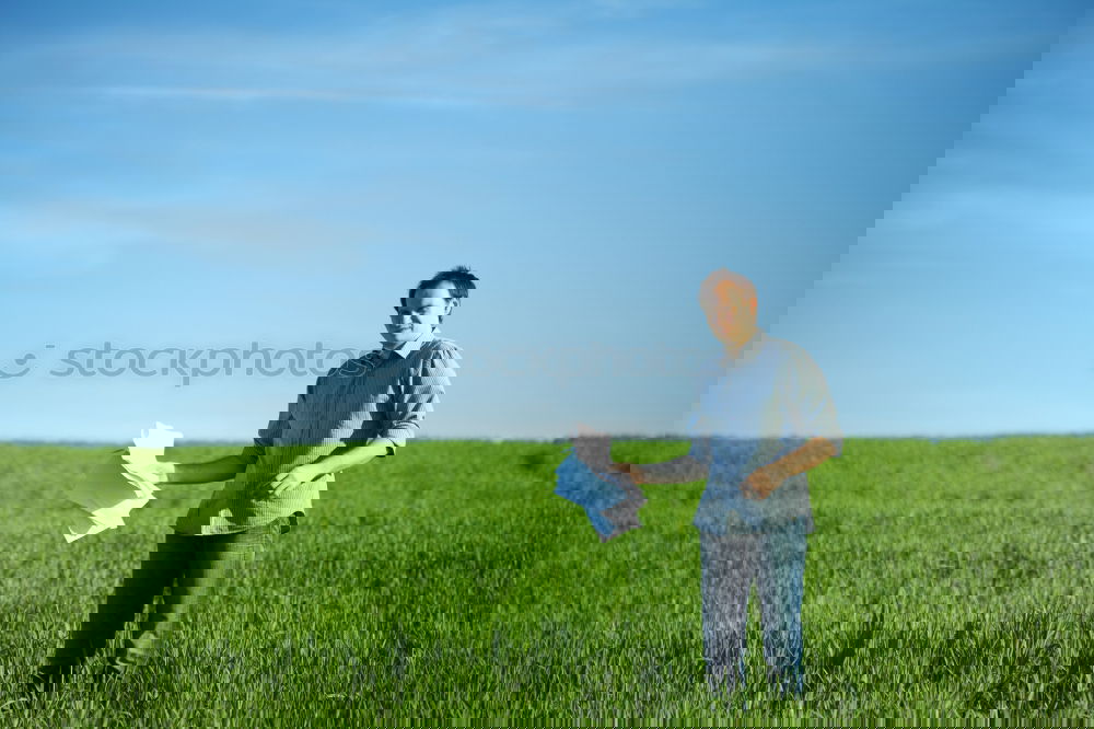 Similar – Image, Stock Photo country boy Man Fellow