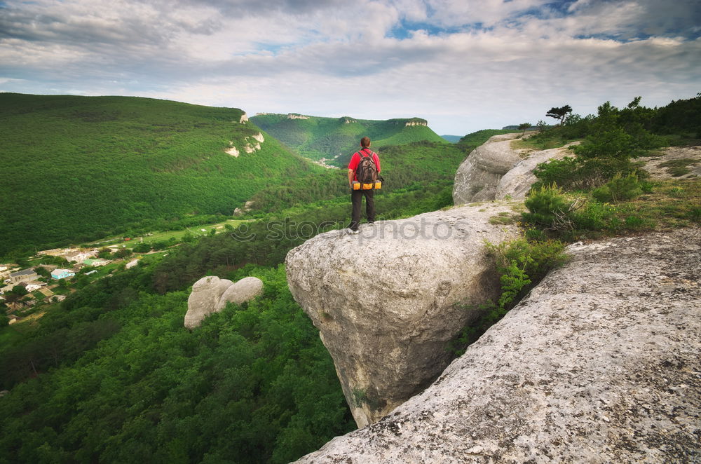 Similar – Image, Stock Photo On the Top Lifestyle Trip