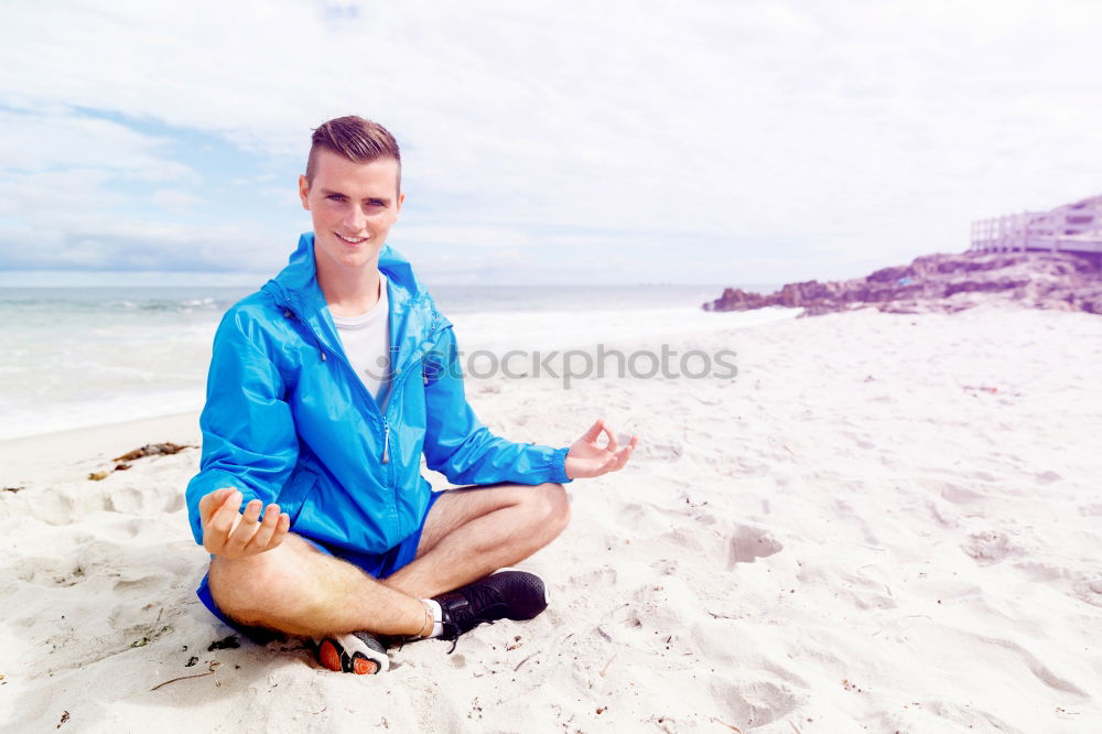 Similar – Image, Stock Photo the guitar and the sea Joy