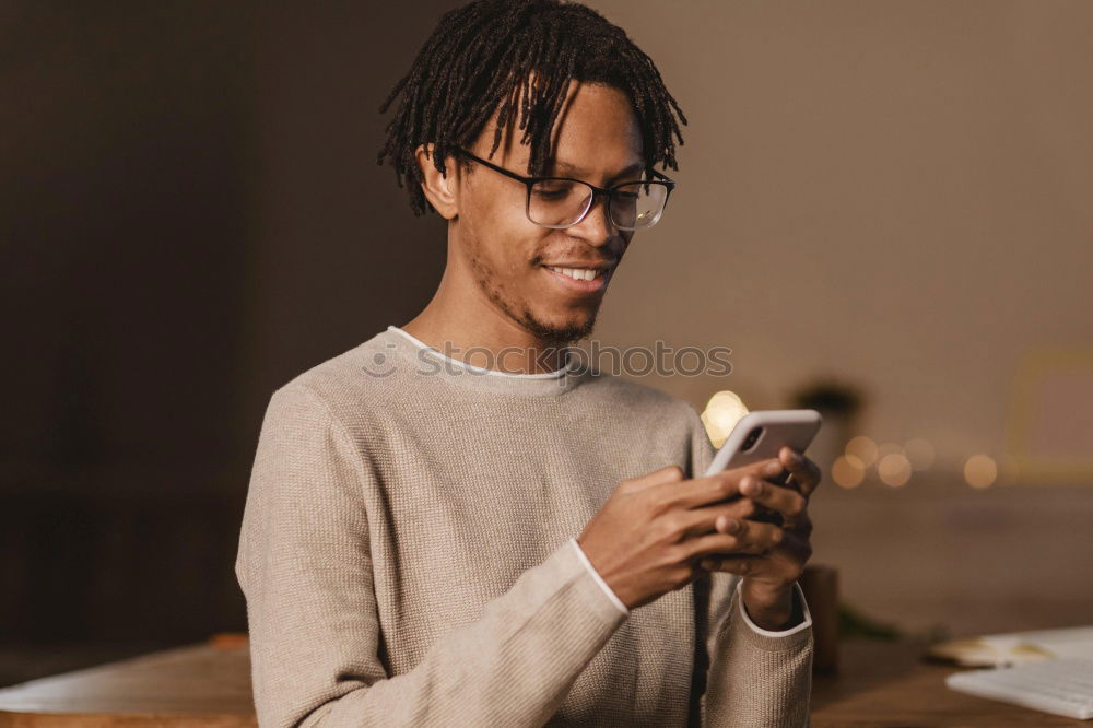 Similar – Image, Stock Photo Barber using grooming machine