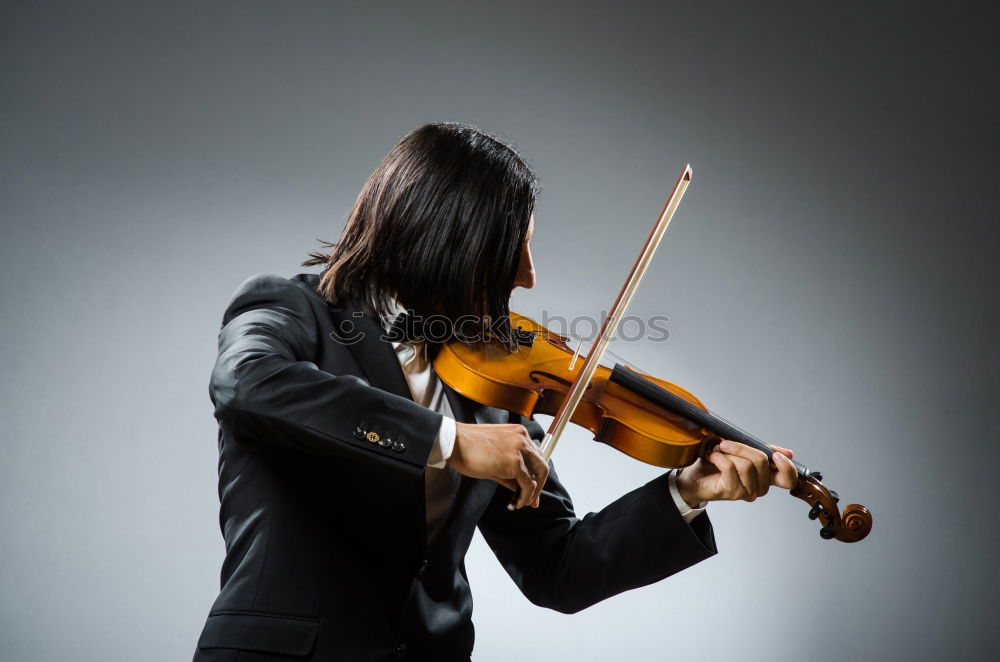 Similar – Foto Bild Die Musikerin Zopf Mädchen