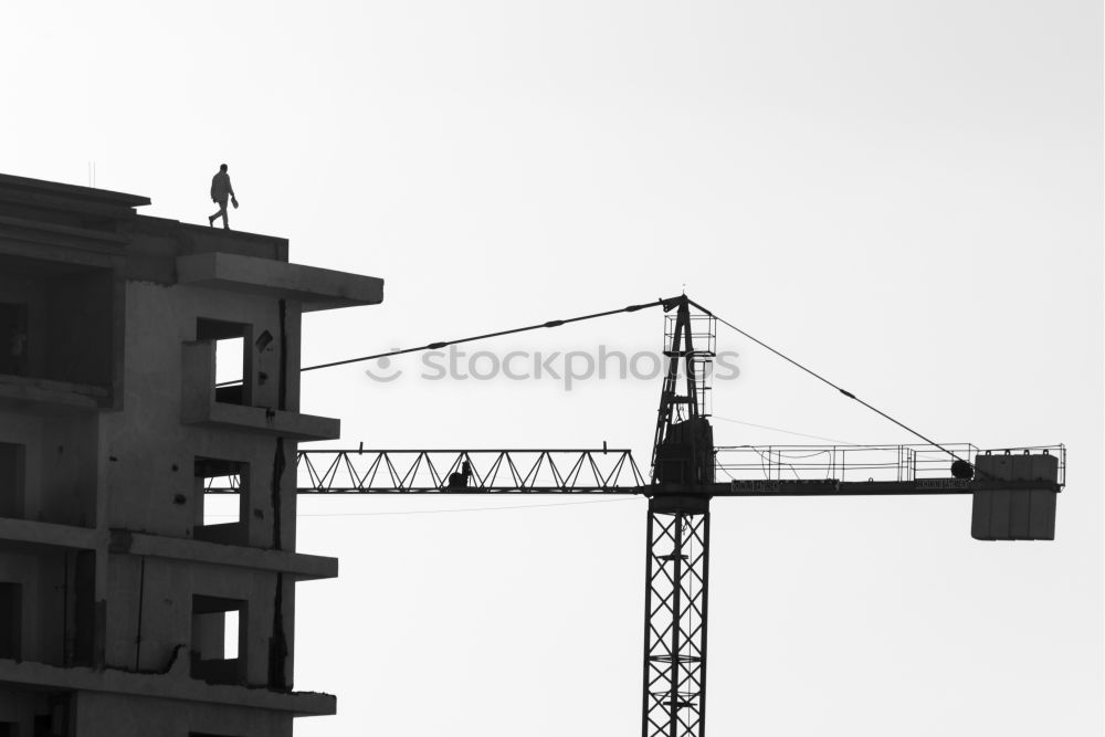 Image, Stock Photo under current Tram Cable