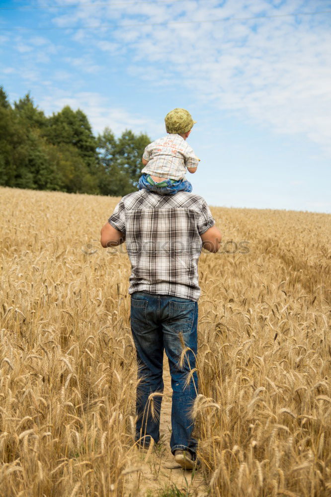 Similar – Senior couple in a meadow