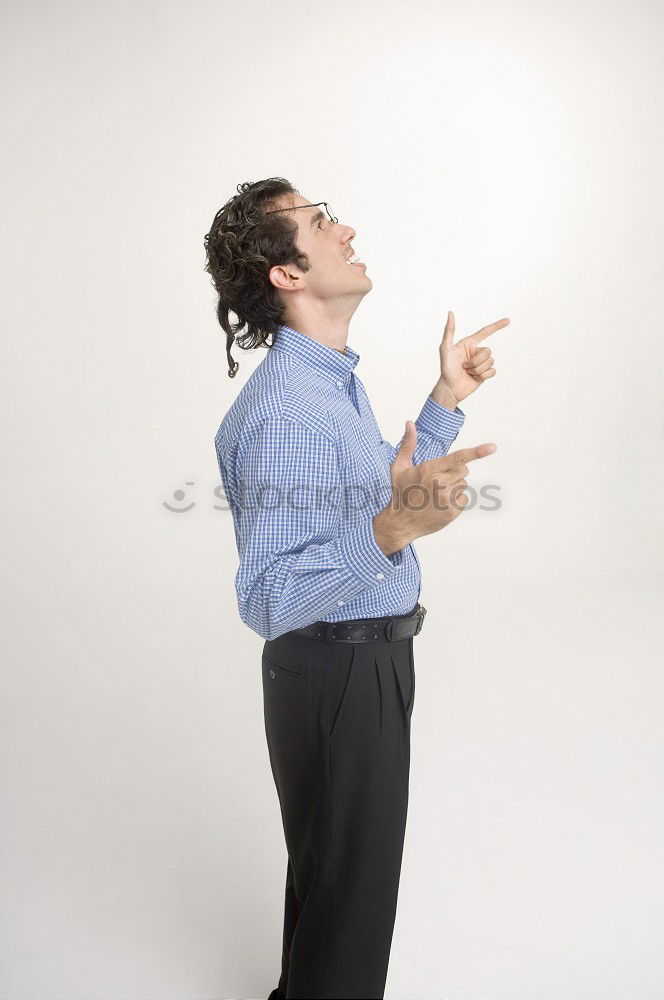 Similar – Image, Stock Photo Business man hanging with the tie